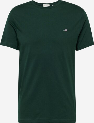 T-Shirt GANT en vert : devant