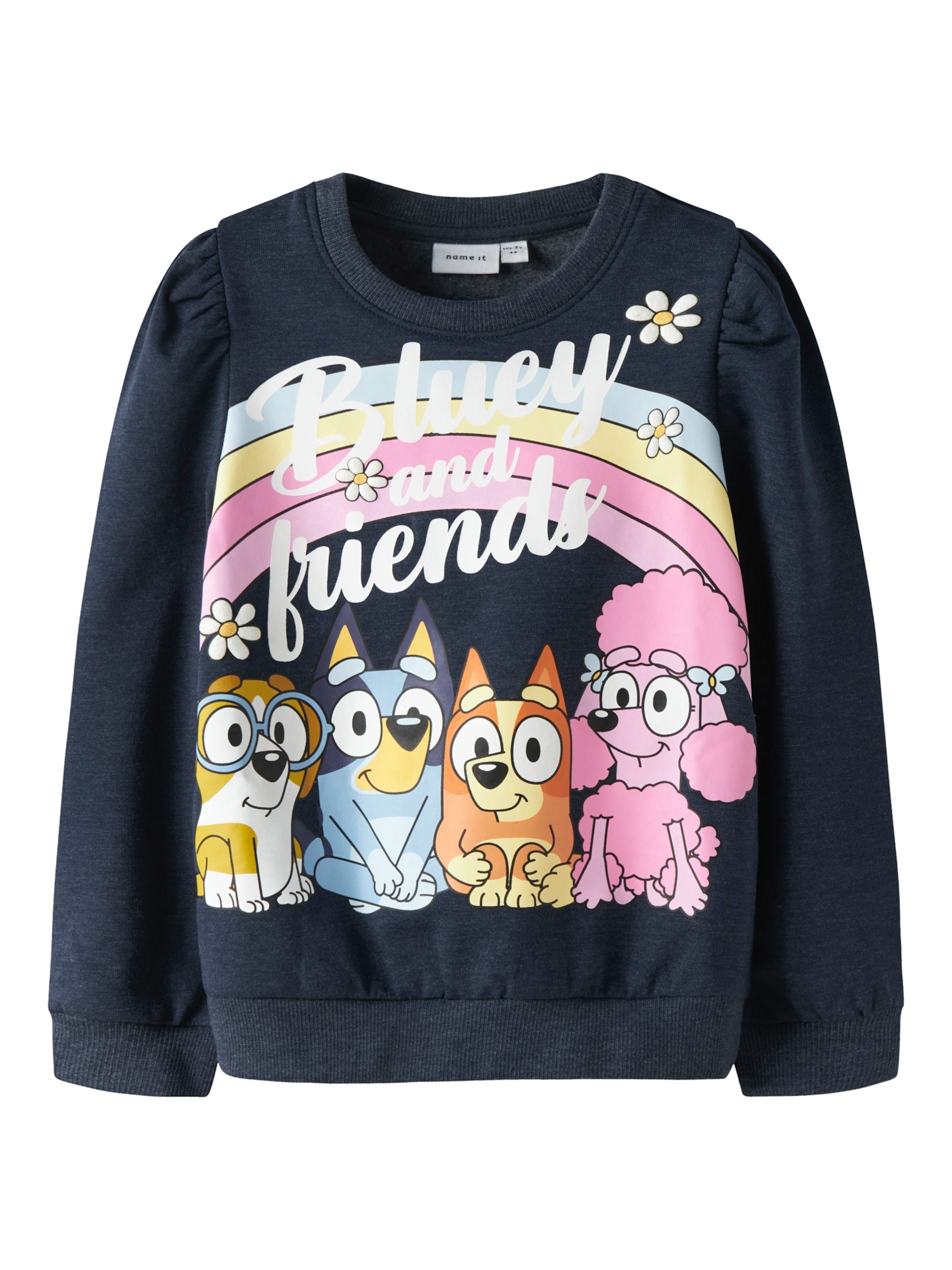 NAME IT Μπλούζα φούτερ 'NMFJENNEY BLUEY' σε μπλε: μπροστά