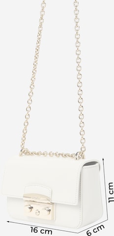 FURLA - Bolso de hombro 'METROPOLIS' en blanco