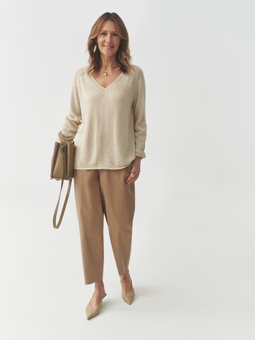 Pullover 'Hana' di TATUUM in beige