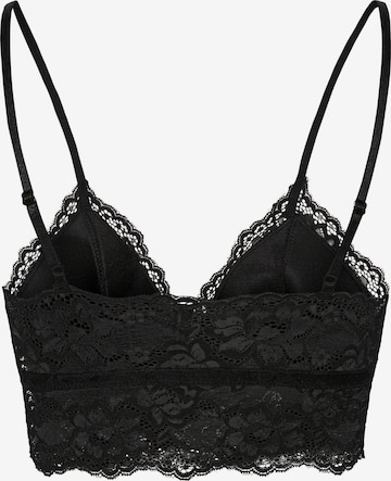 PIECES - Bustier Sujetador 'Lina' en negro