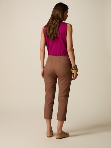 oltre Tapered Trousers in Beige