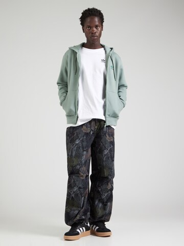 Giacca di felpa 'Trefoil Essentials' di ADIDAS ORIGINALS in verde