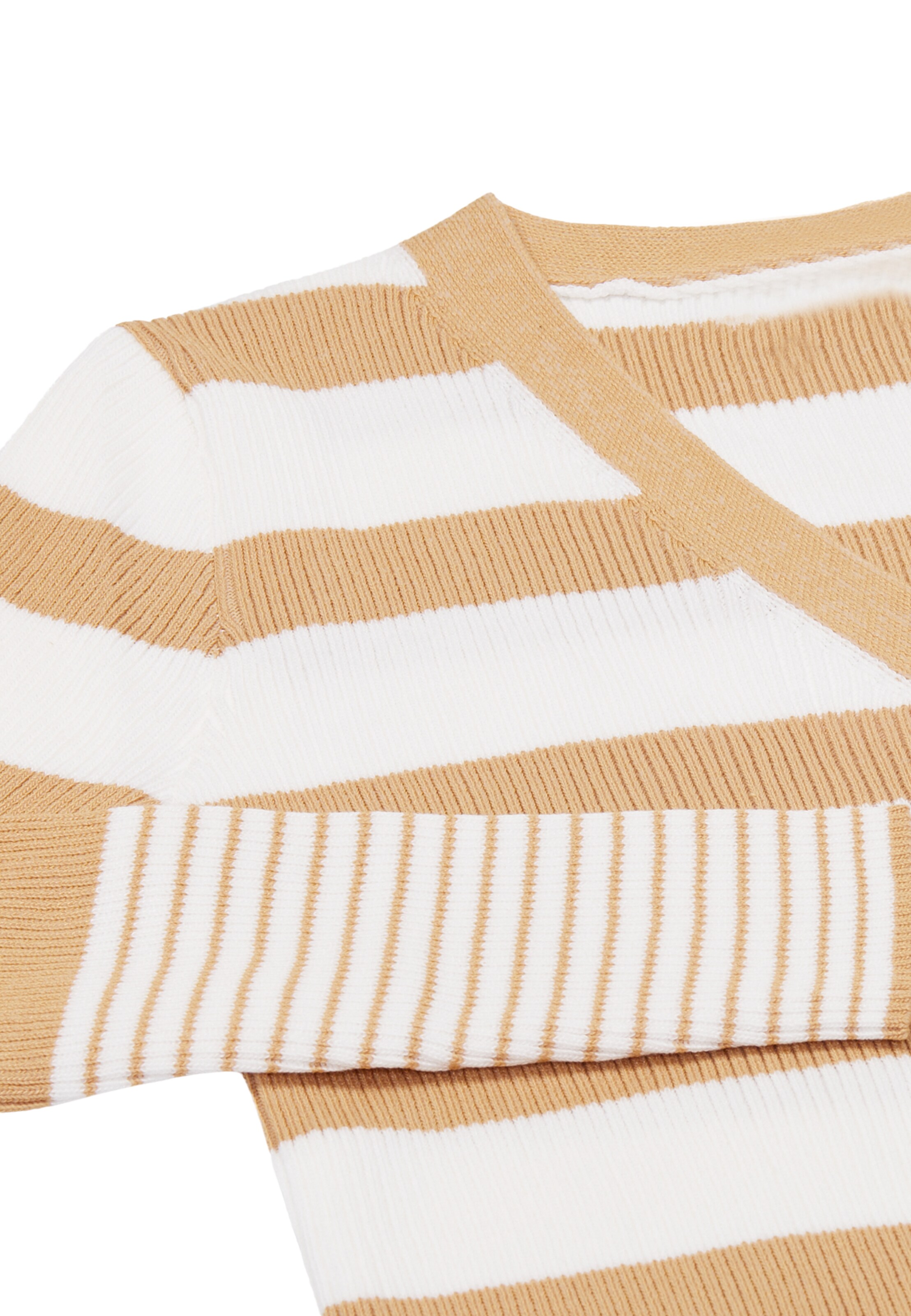 SANIKA Strickjacke in Beige