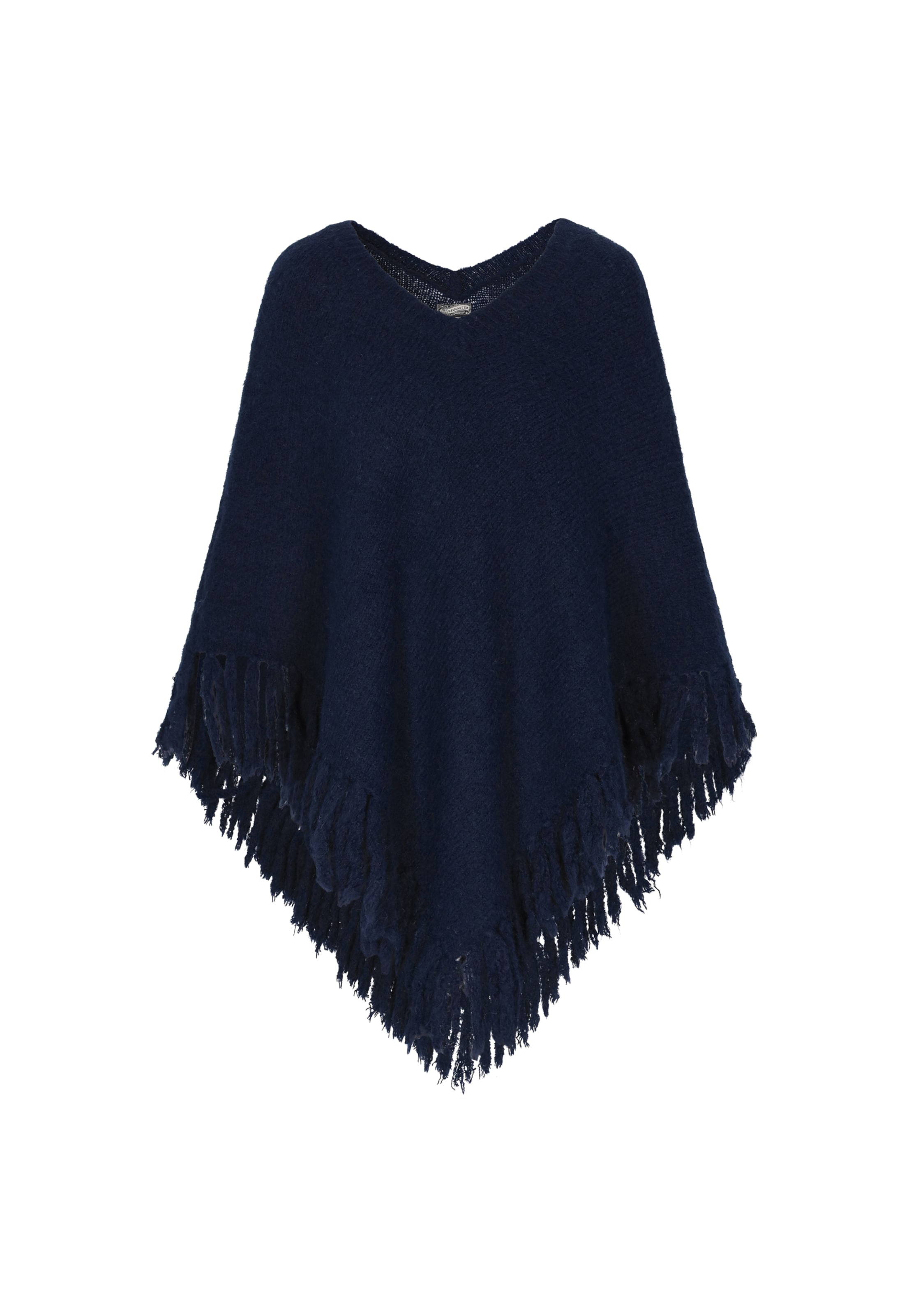 DreiMaster Vintage Peleryna w kolorze niebieski: przód