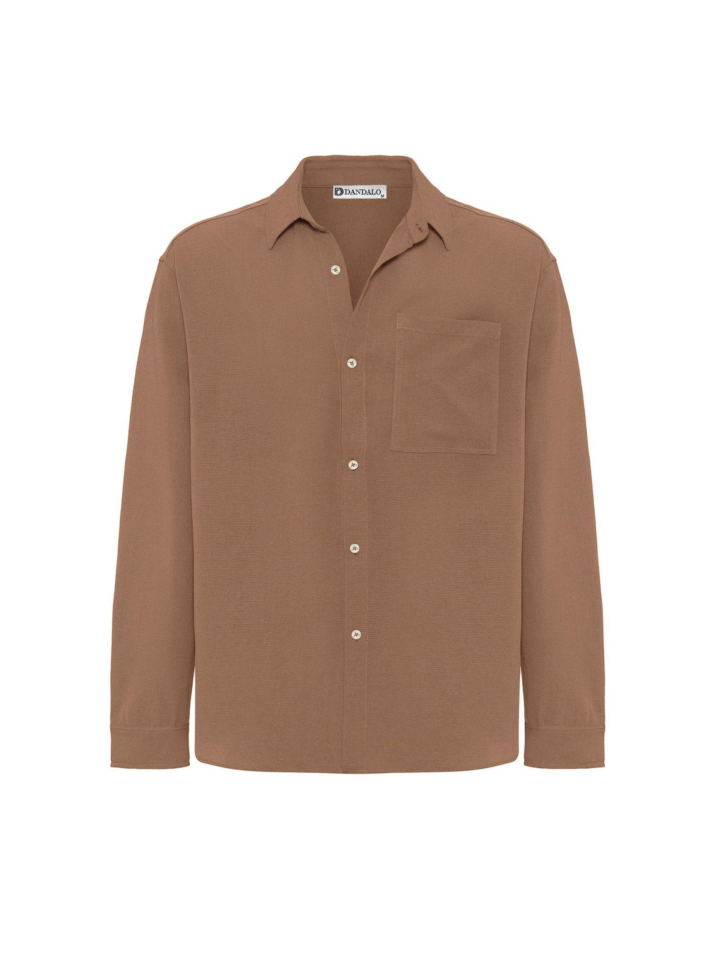 ruda Dandalo Patogus modelis Marškiniai: priekis