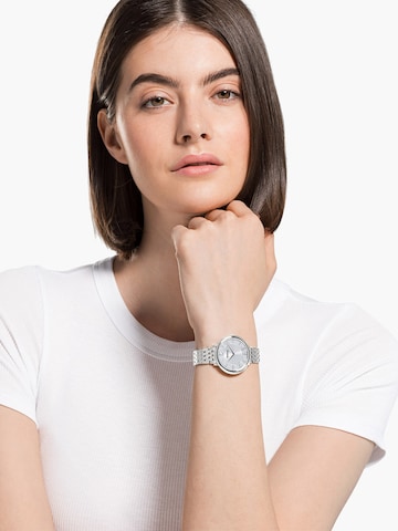 Swarovski Analoog horloge in Zilver: voorkant