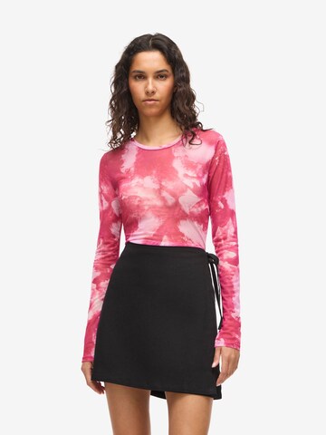 Noisy may - Camiseta en rosa: frente