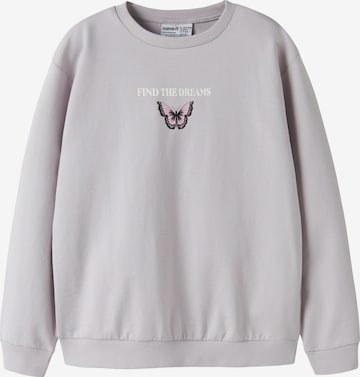 NAME IT - Sudadera 'NKFVENUS' en lila: frente