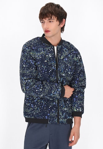 Veste mi-saison Mo ATHLSR en bleu : devant