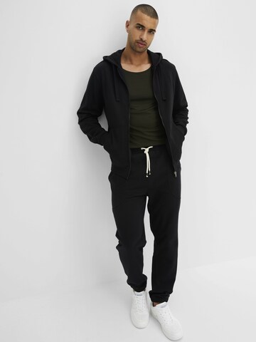 bonprix Sweatjacke in Schwarz