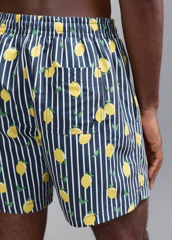 MANGO TEEN Board Shorts 'Citrus' in Blue