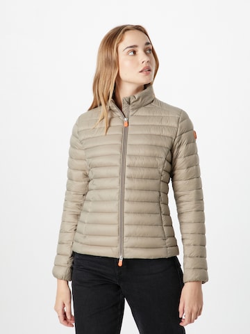 SAVE THE DUCK Between-season jacket 'CARLY' in Beige: front