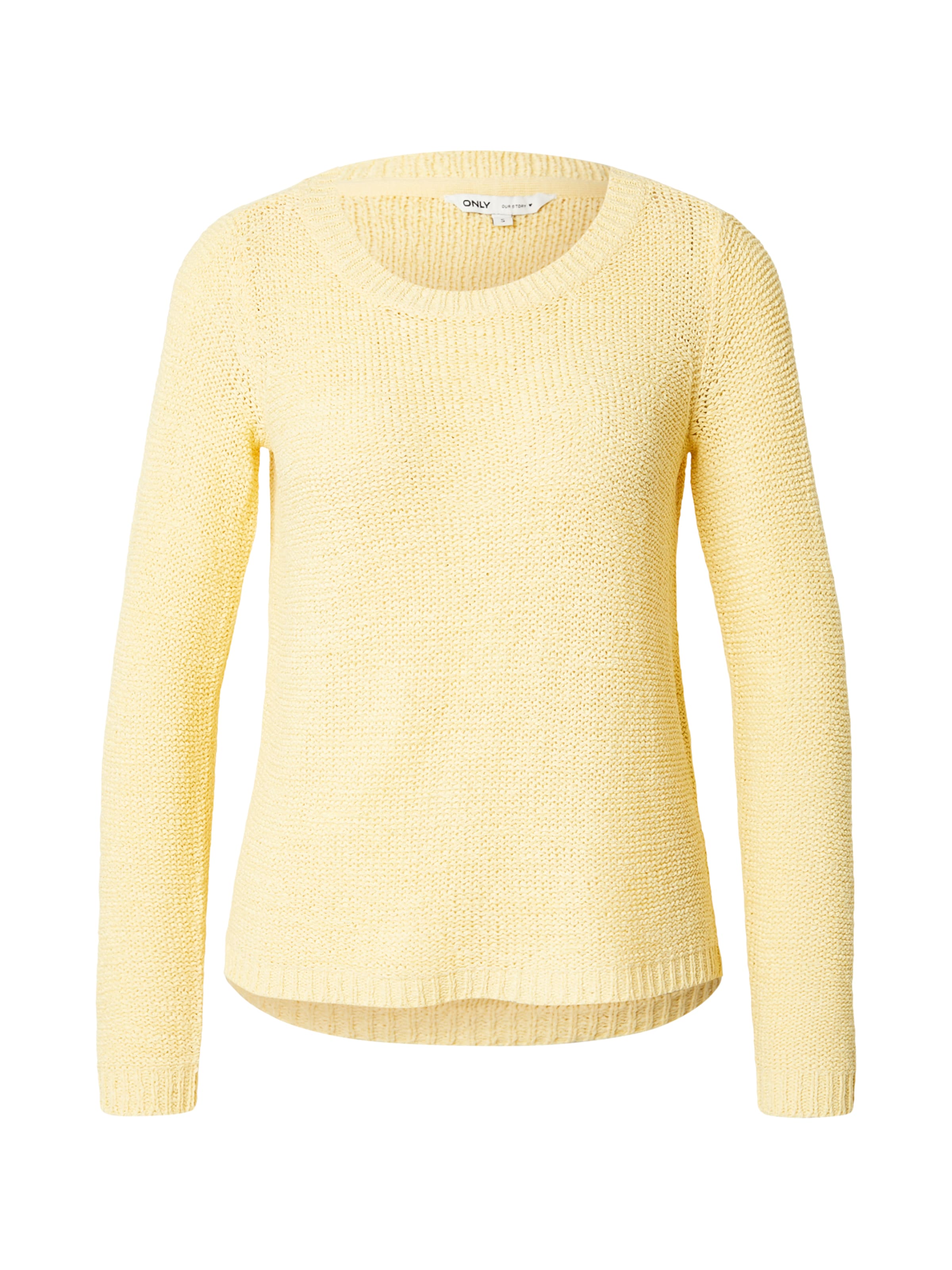 ONLY Sweter 'ONLGeena' w kolorze żółty: przód