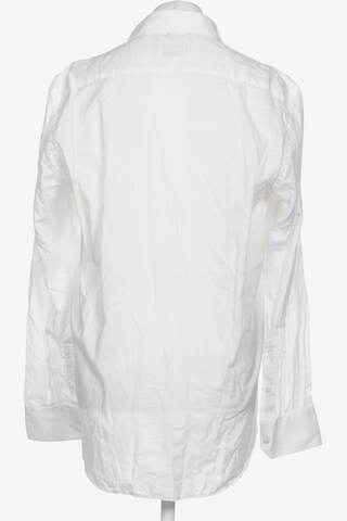 HECHTER PARIS Button Up Shirt in XL in White