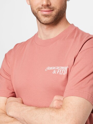 T-Shirt Abercrombie & Fitch en rose