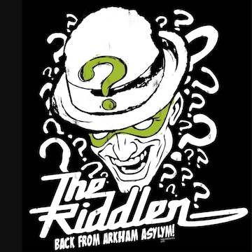 LOGOSHIRT T-Shirt 'The Riddler' in Schwarz
