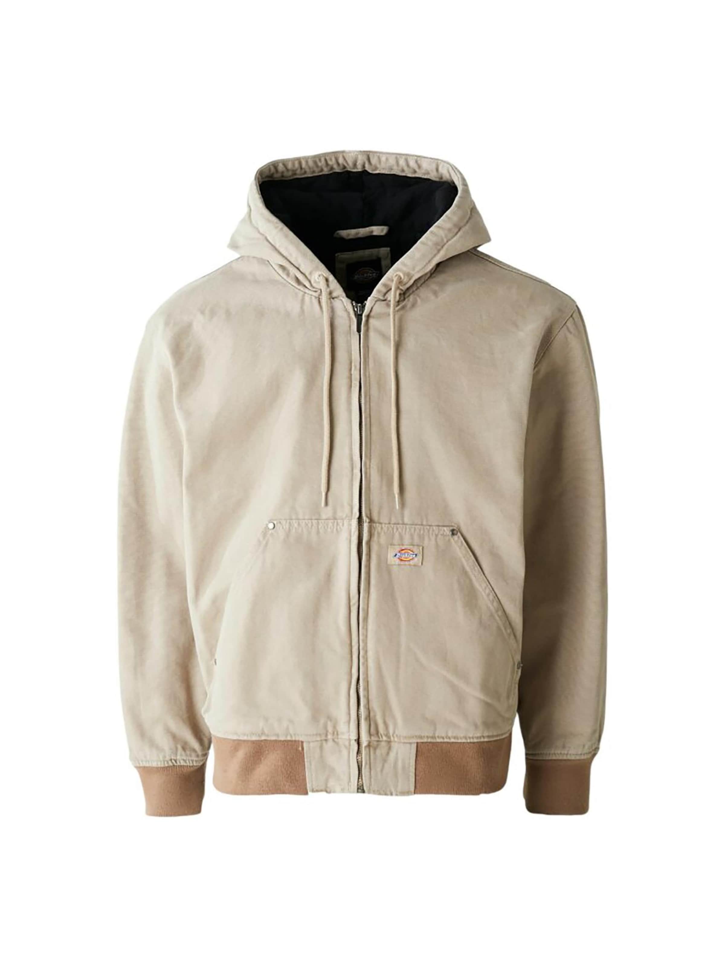 DICKIES Prehodna jakna 'Hilham Canvas' | pesek barva, Prikaz izdelka