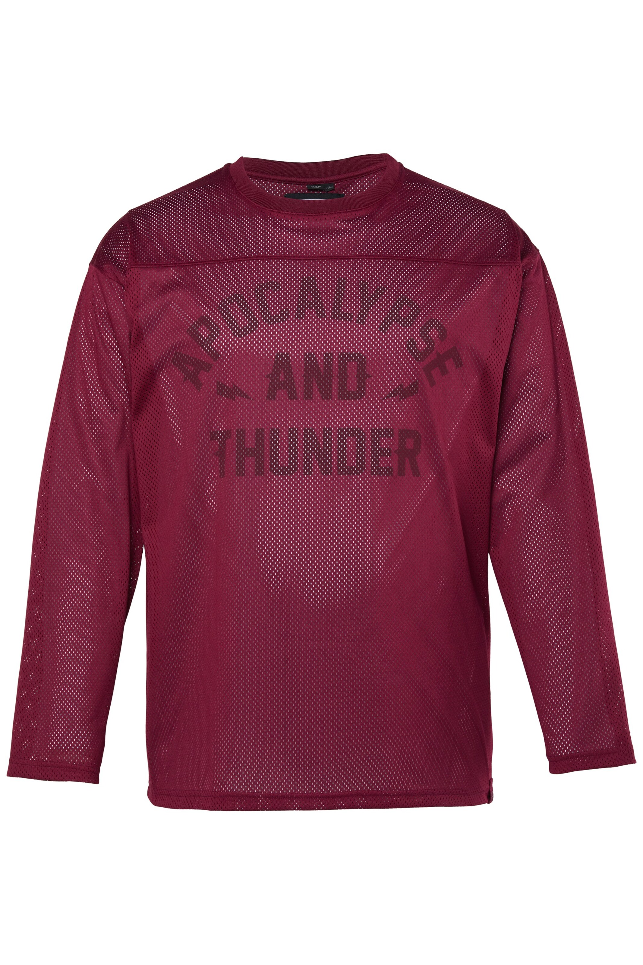 STHUGE Shirt in Rood: voorkant