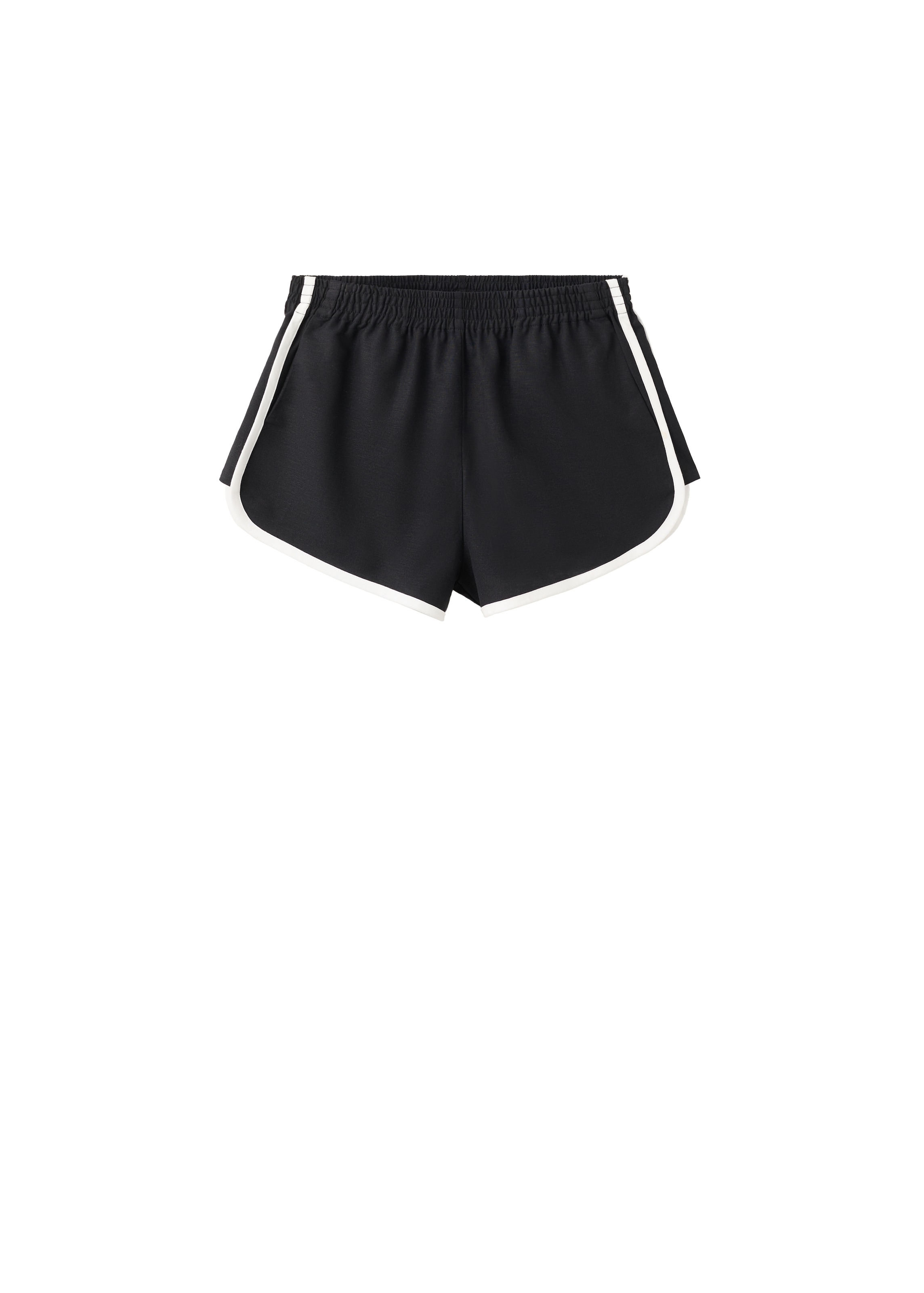MANGO - regular Pantalón 'GIL' en negro: frente
