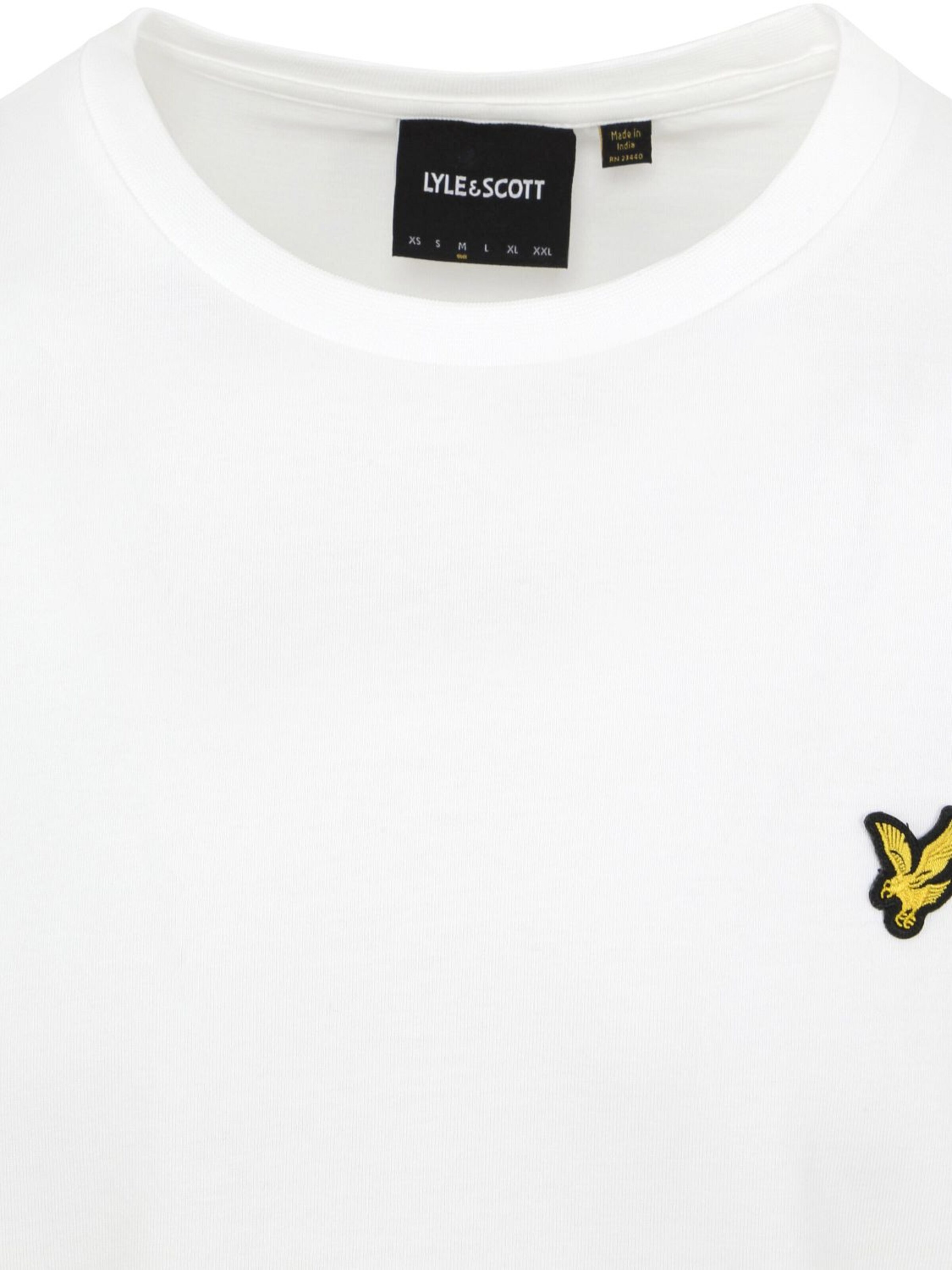Lyle & Scott Shirt 'Plain'‌‌‌‌‌‌‌‌ in Weiß