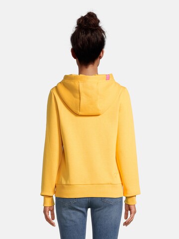 salzhaut Sweatvest 'SÖÖTE' in Geel