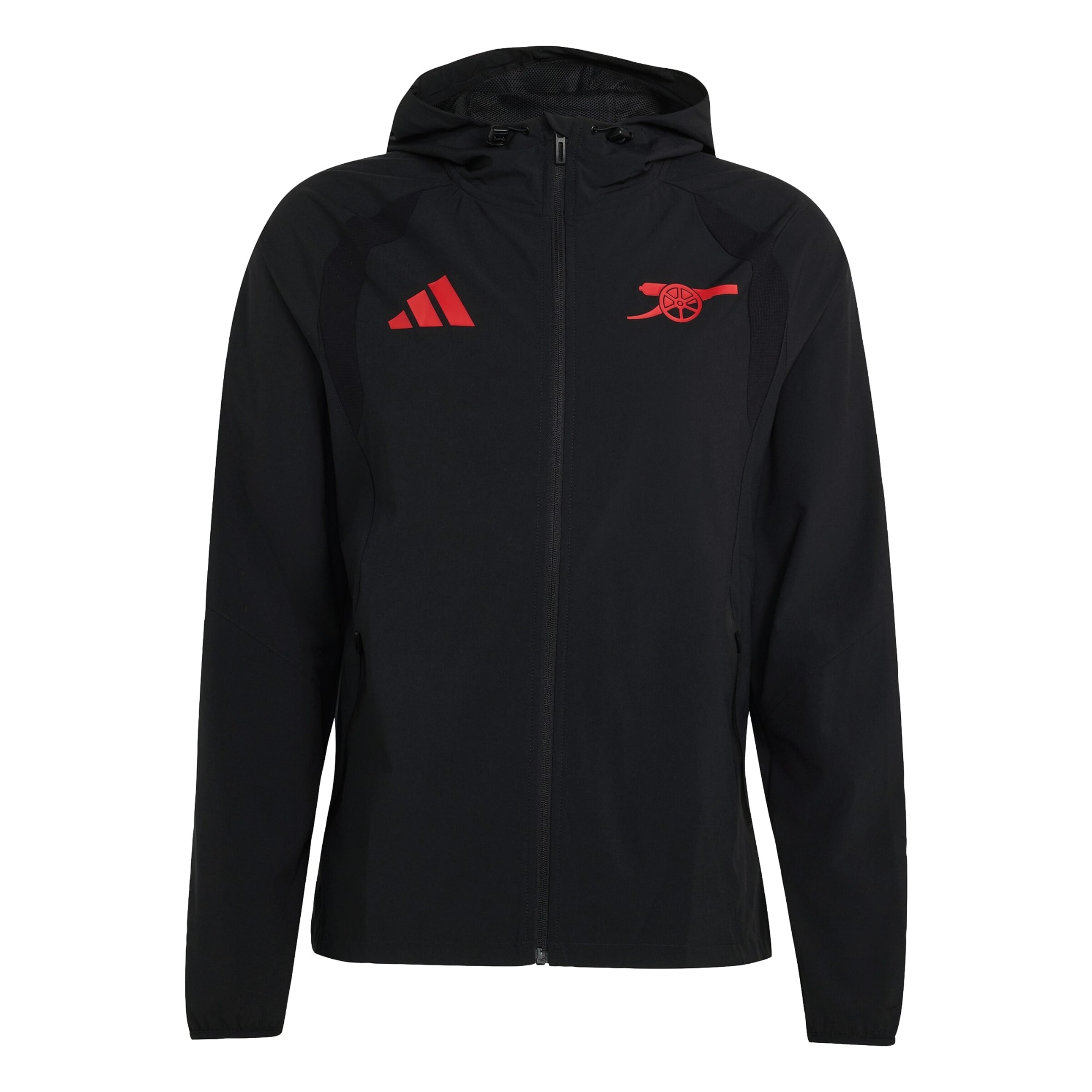 ADIDAS PERFORMANCE - Chaqueta deportiva 'Arsenal FC Tiro' en negro: frente