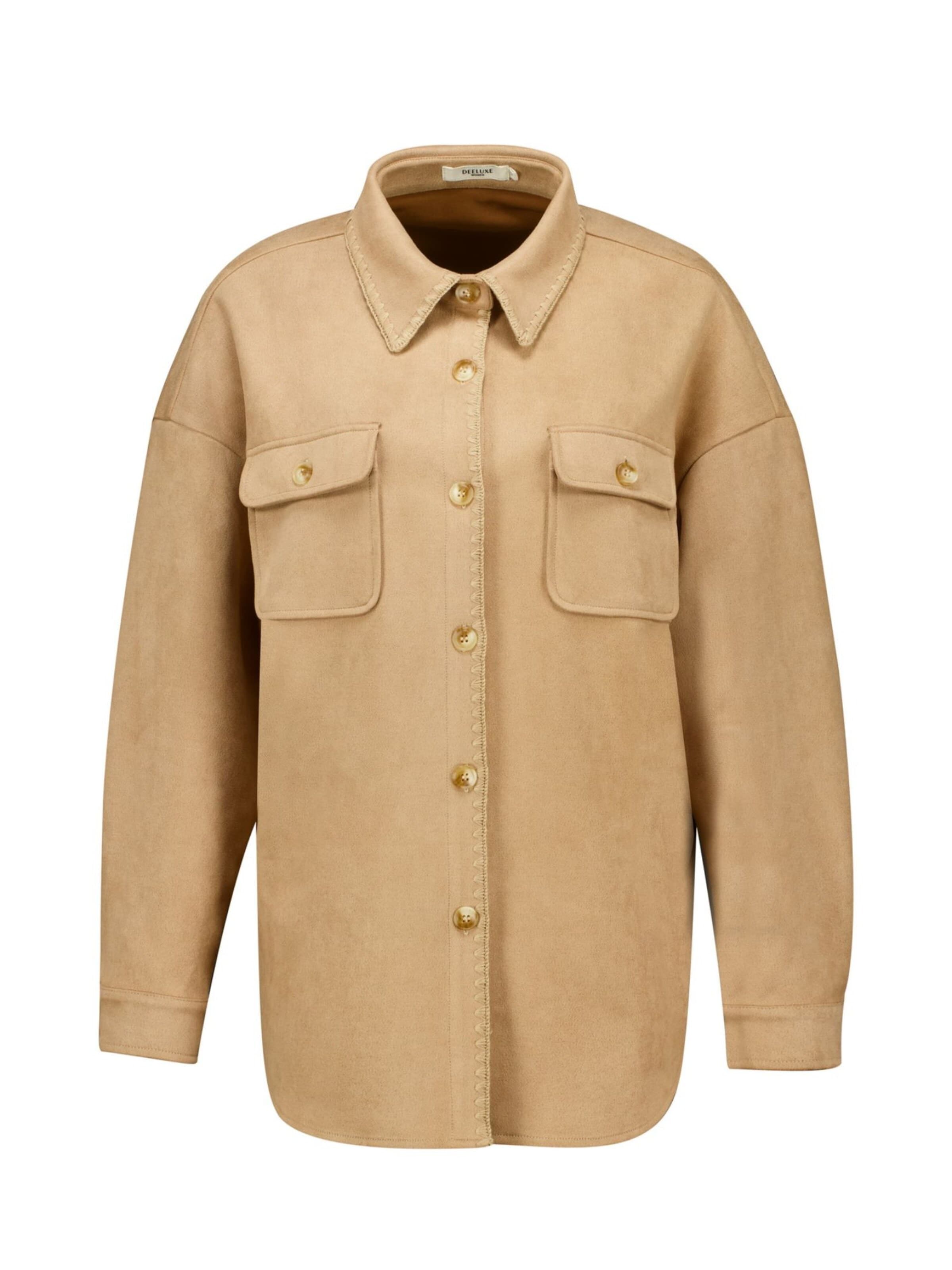 Deeluxe Shirt in Beige: voorkant