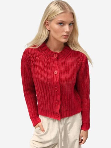Hiccup Gebreid vest in Rood: voorkant