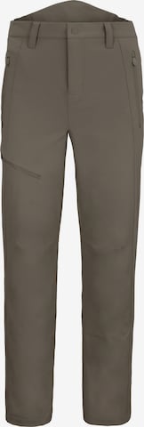 Regular Pantalon outdoor 'Basin' normani en gris : devant