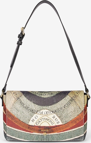 Borsa a spalla di Gattinoni in colori misti: frontale
