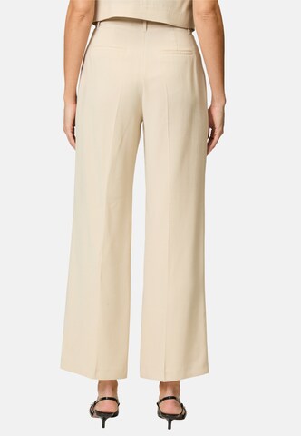zero Loose fit Pleat-Front Pants in Beige