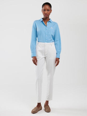 BIG STAR Regular Chino trousers 'Danasi' in White