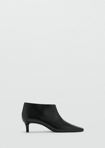 MANGO Ankle Boots 'Champi' in Schwarz