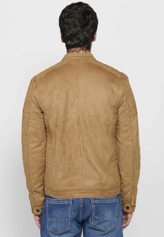 Veste mi-saison KOROSHI en marron