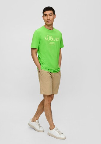 T-Shirt s.Oliver en vert