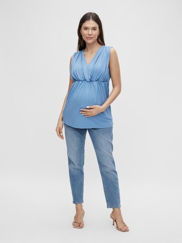 MAMALICIOUS Top 'Zorina' in Blauw