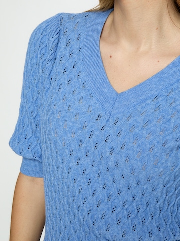 Peppercorn - Top 'Rosalia' em azul