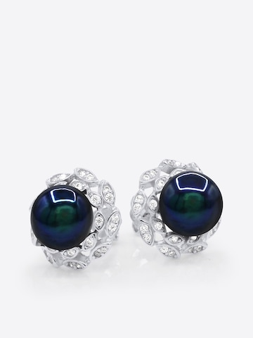 Ateliers Saint Germain Earrings 'Paix' in Black: front