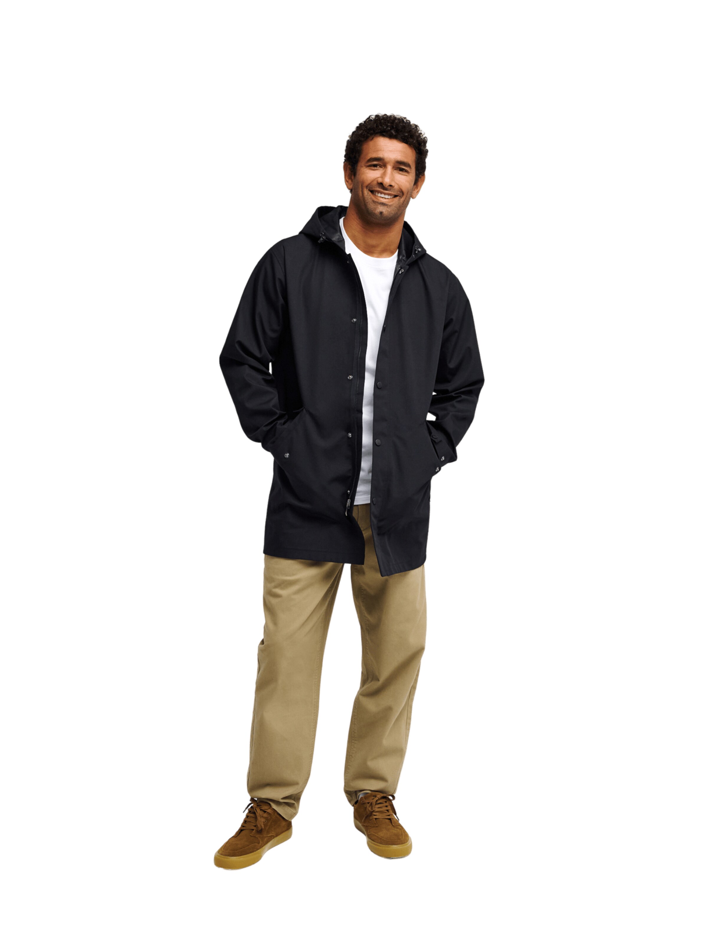 QUIKSILVER Between-Season Jacket 'Diamond Rain' in Black