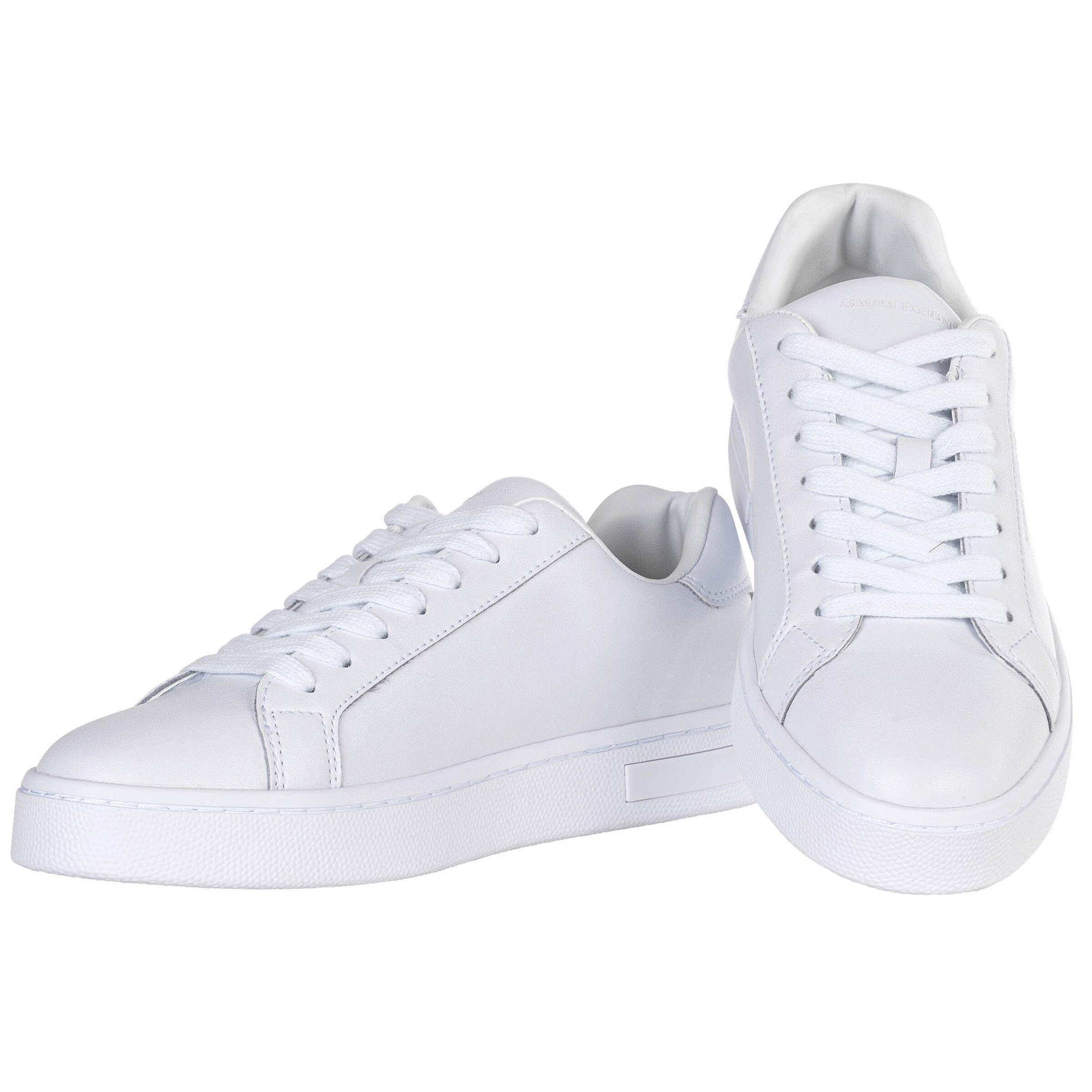 ARMANI EXCHANGE Sneakers laag 'LONDON ACTION' in Wit