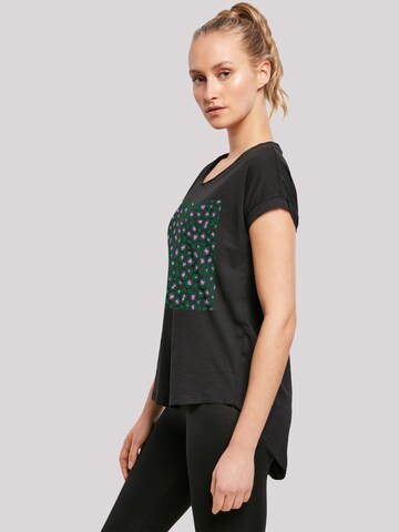 F4NT4STIC Shirt 'Leo Grün' in Black