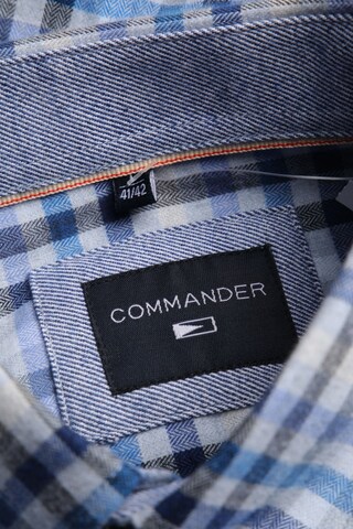 Commander Button-down-Hemd L in Blau