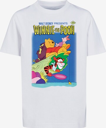 F4NT4STIC Shirt 'Winnie The Pooh Poster' in White: front