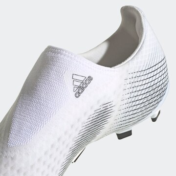 ADIDAS SPORTSWEAR Футболни обувки 'X GHOSTED.3' в бяло