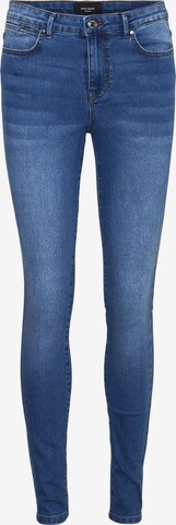 Coupe slim Jean 'June' VERO MODA en bleu : devant