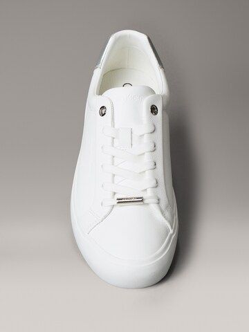 Calvin Klein Platform trainers in White