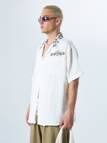 VAMOS CLO Comfort fit Overhemd in Beige