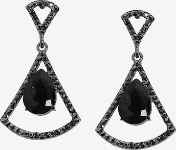 SOHINaušnice ' Majida ' - crna boja: prednji dio