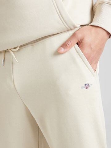 GANT Tapered Trousers in Beige